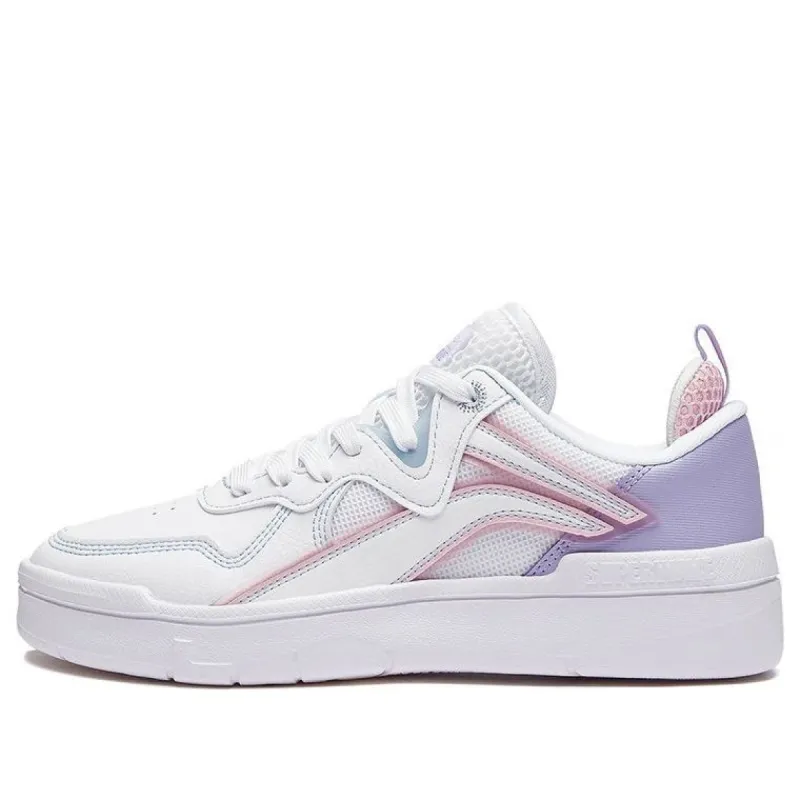 (WMNS) Li-Ning Superwave Lite 'White Pink Purple' AGCS098-2 sold by KicksCrew