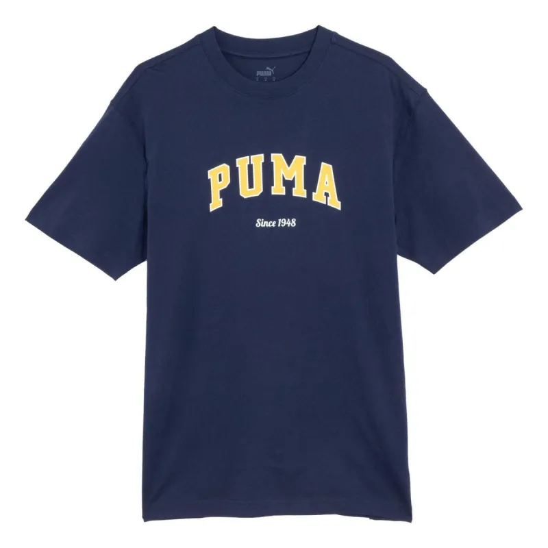 PUMA Squad Graphic T-shirt 'Navy' 684366-14 sold by KicksCrew