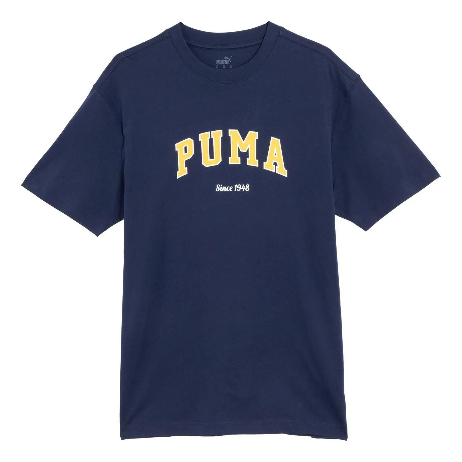 PUMA Squad Graphic T-shirt 'Navy' 684366-14 sold by KicksCrew
