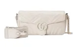 (WMNS) Gucci GG Marmont Matelasse Shoulder Bag 'White' 734814-DAAAI-9022 sold by KicksCrew