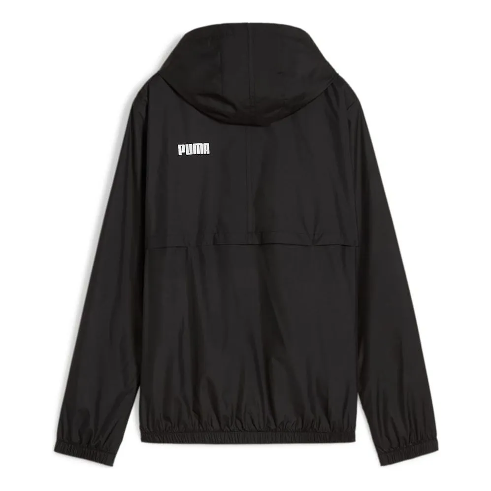 (WMNS) PUMA Essentials Solid Windbreaker Jacket 'Black' 847494-52 sold by KicksCrew product image thumbnail 2