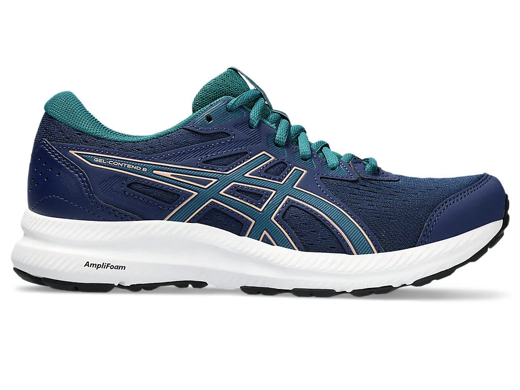 (WMNS) ASICS Gel-Contend 8 'Blue Expanse Rich Teal' 1012B320-413 sold by KicksCrew product image thumbnail 2