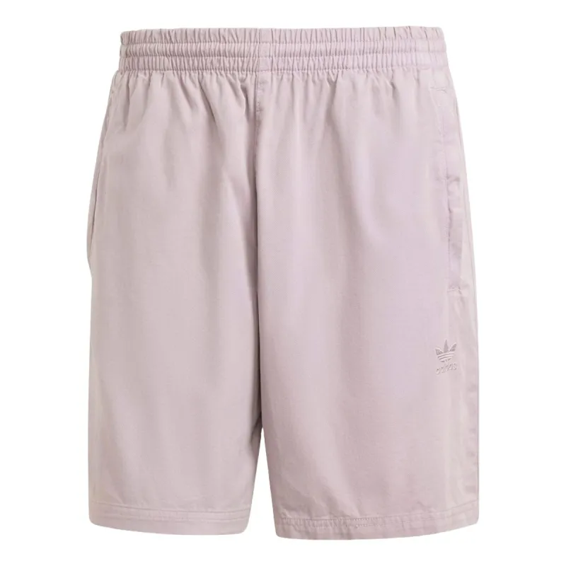 adidas Trefoil Essentials+ Dye Woven Shorts 'Light Purple' IS1732 sold by KicksCrew