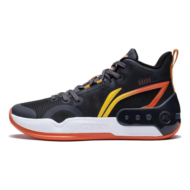(GS) Li-Ning Yushuai 16 Mid 'Black Orange' YKBT012-5 sold by KicksCrew