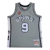 Mitchell & Ness x NBA San Antonio Spurs Hall Of Fame Swingman Jersey 'Tony Parker 9' SMJY6866-SASYYTPAGREY sold by KicksCrew