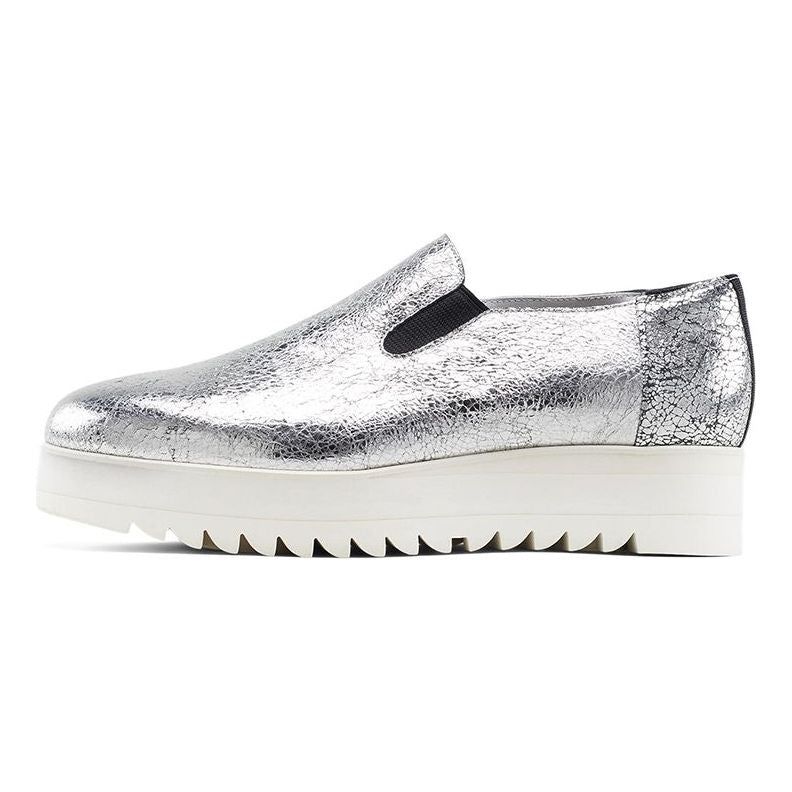 (WMNS) Onitsuka Tiger Slip-on Platform 'Silver' 1182A319-020 sold by KicksCrew