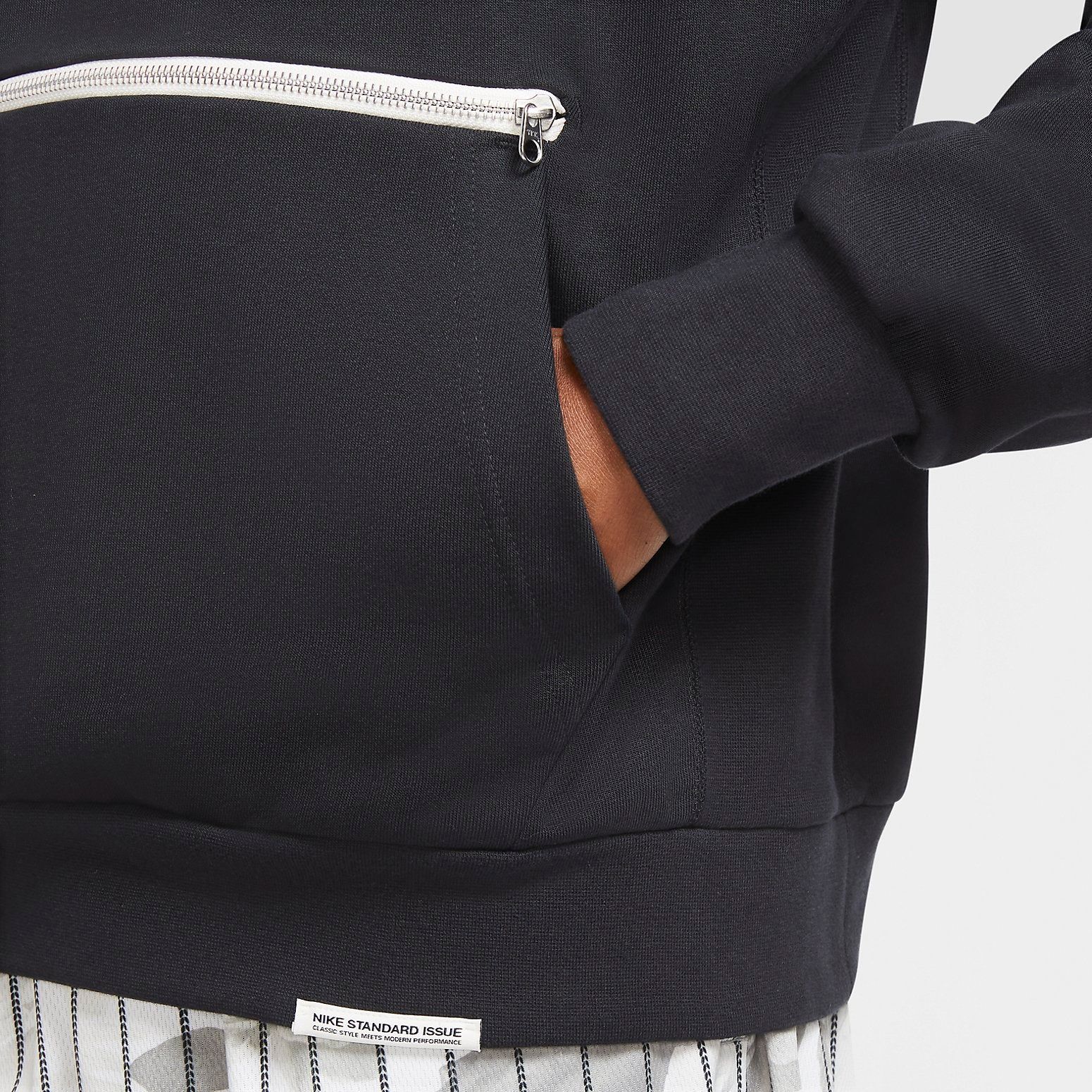 Nike Standard Issue Hoodie 'Black' CV0864-010 sold by KicksCrew product image thumbnail 5