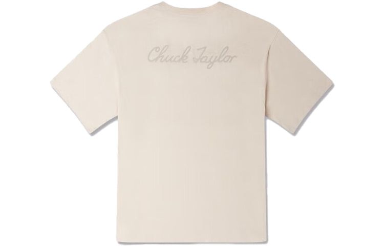 Converse Go-To Sneaker Patch Loose Fit T-Shirt 'Beige' 10025397-A09 sold by KicksCrew product image thumbnail 2