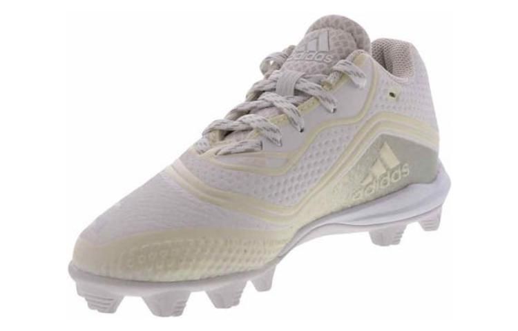 (PS) Adidas Icon V Mid Baseball Cleats 'Cream White Metallic' G28290 sold by KicksCrew product image thumbnail 3
