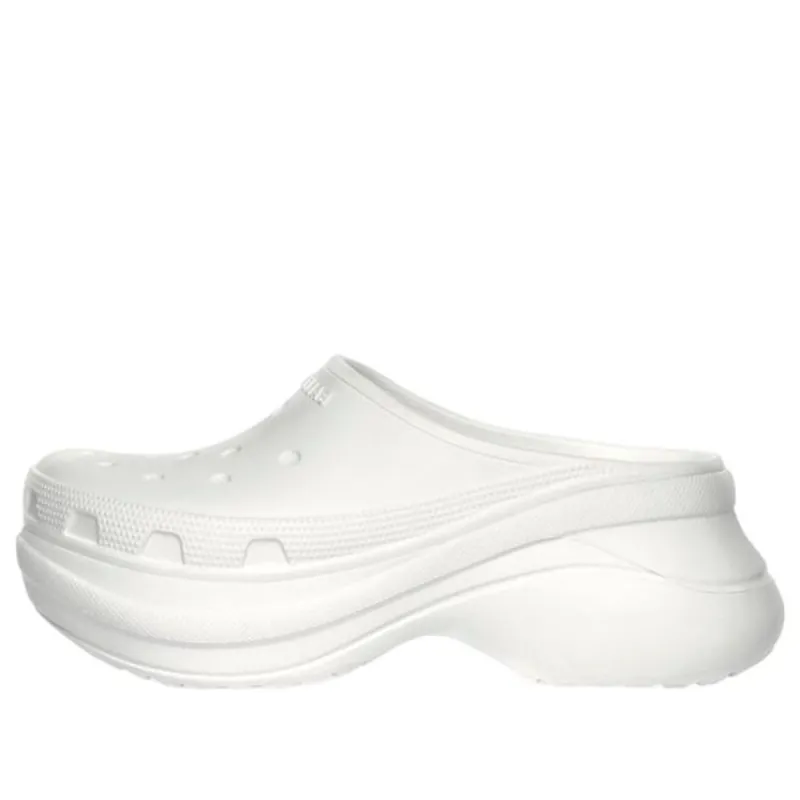 (WMNS) Balenciaga x Crocs Mules 'White' 720762W1S8E9000 sold by KicksCrew