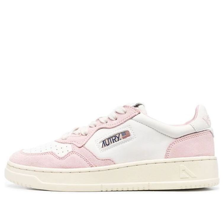 (WMNS) Autry Open Low Leather Suede 'Pink' AOLW-CE17 sold by KicksCrew