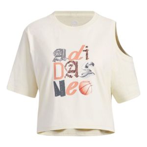 (WMNS) adidas Neo Graphic T-shirt 'White' IK7670 sold by KicksCrew