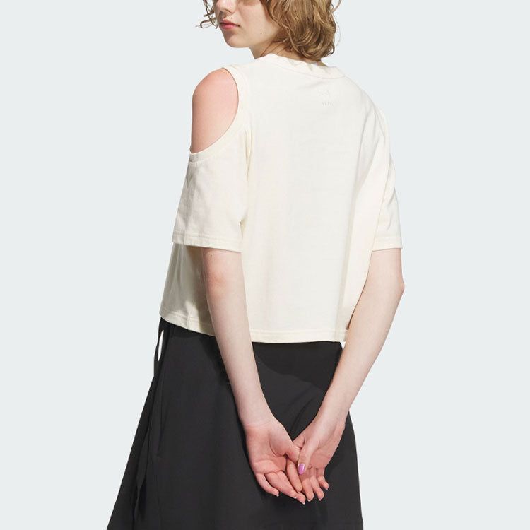 (WMNS) adidas Neo Graphic T-shirt 'White' IK7670 sold by KicksCrew product image thumbnail 3