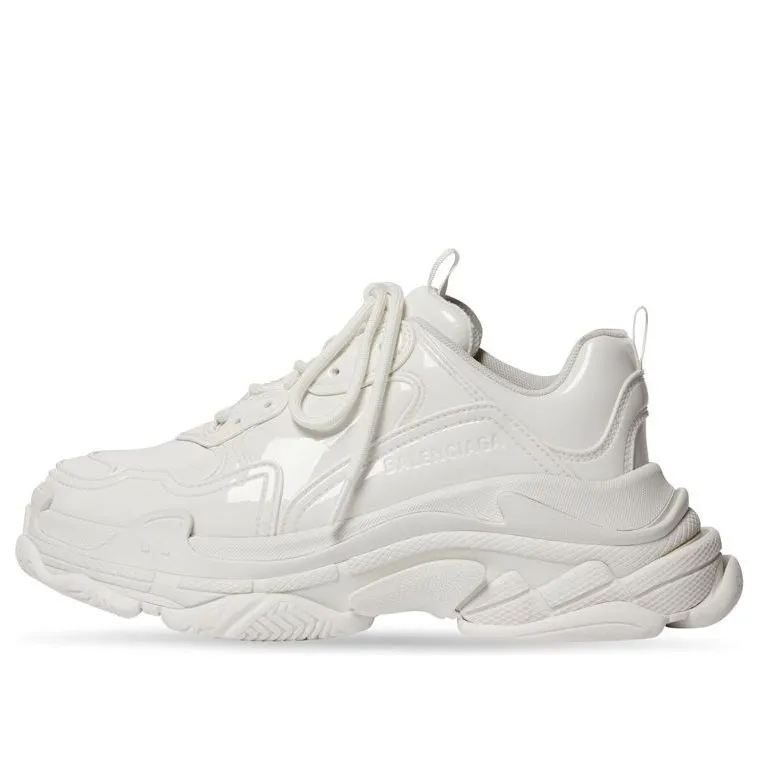 (WMNS) Balenciaga Triple S Sneakers 'White Rubber' 734953W2PAA9000 sold by KicksCrew
