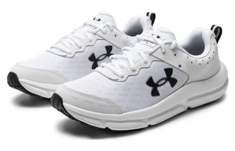 Under Armour Charged Assert 10 'White Black' 3026175-104 sold by KicksCrew