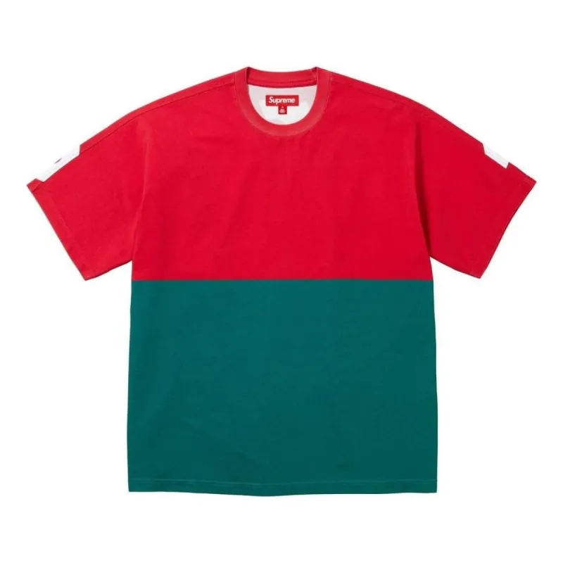 Supreme FW23 Week7 Split T-shirt 'Red' SUP-FW23-127 sold by KicksCrew