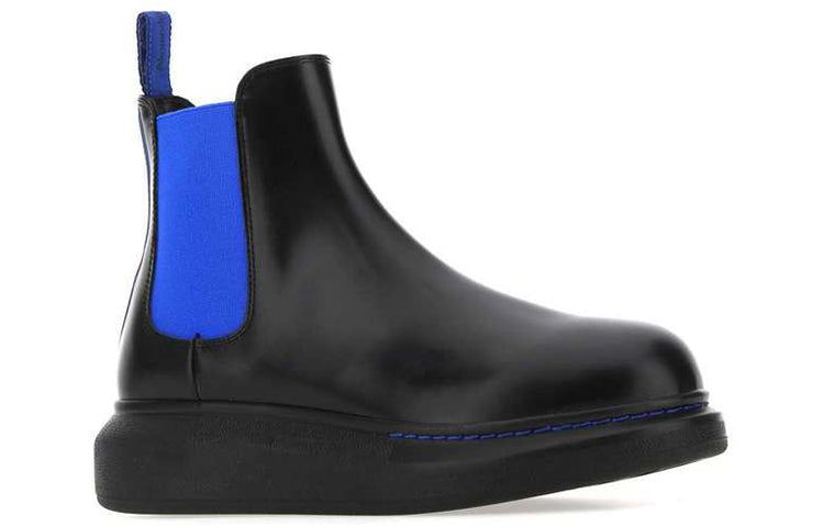 (WMNS) Alexander McQueen Hybrid Chelsea Boots 'Black Royal' 586398WHX5W1338 sold by KicksCrew product image thumbnail 3
