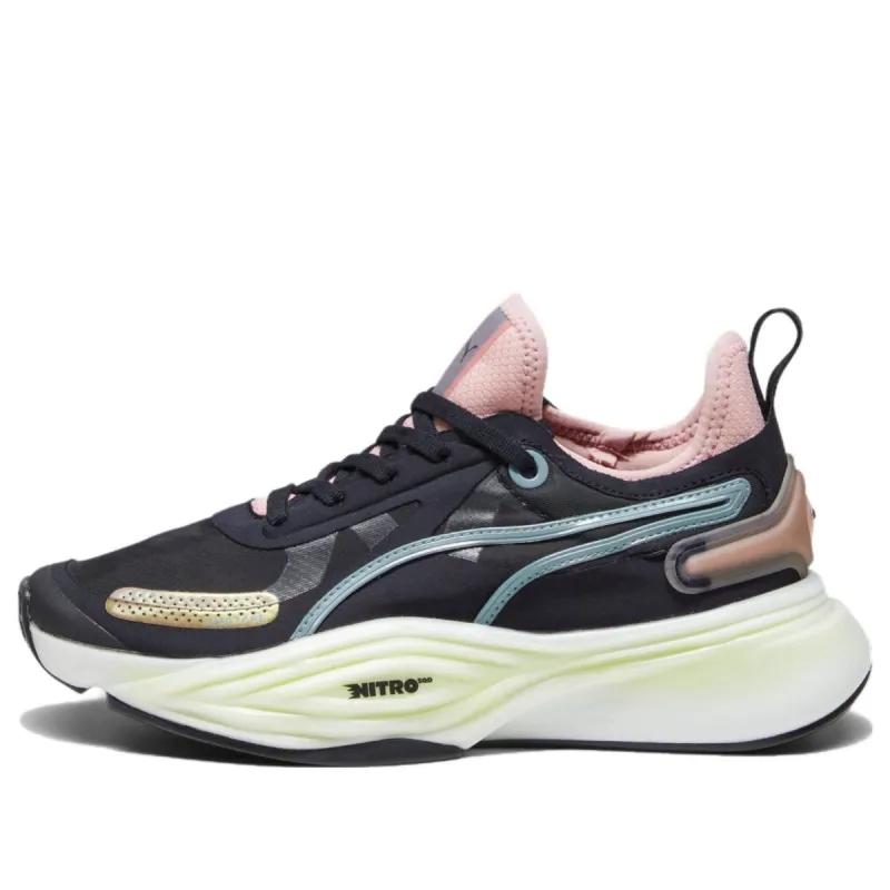 (WMNS) PUMA PWR XX Nitro Squared 'Black Future Pink' 378688-03 sold by KicksCrew