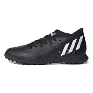 (GS) Adidas Predator Edge.3 Turf Shoes 'Black White' GZ2895 sold by KicksCrew