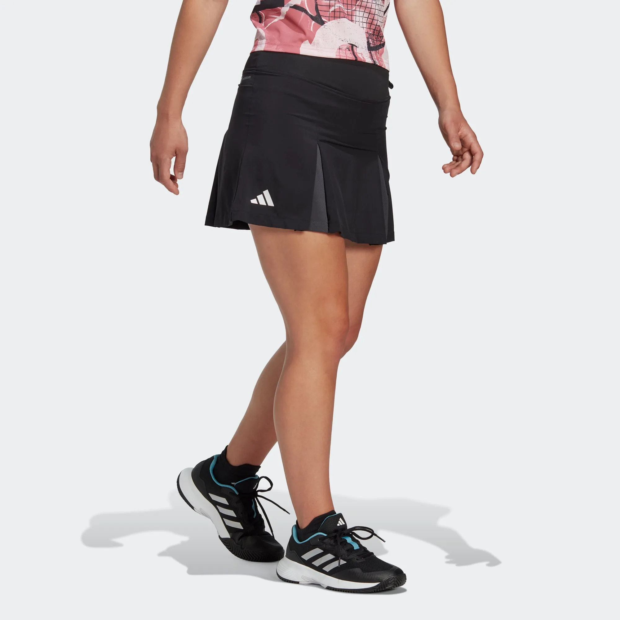 (WMNS) adidas Club Tennis Pleated Skirt Asia Sizing 'Black' HS1459 sold by KicksCrew product image thumbnail 4