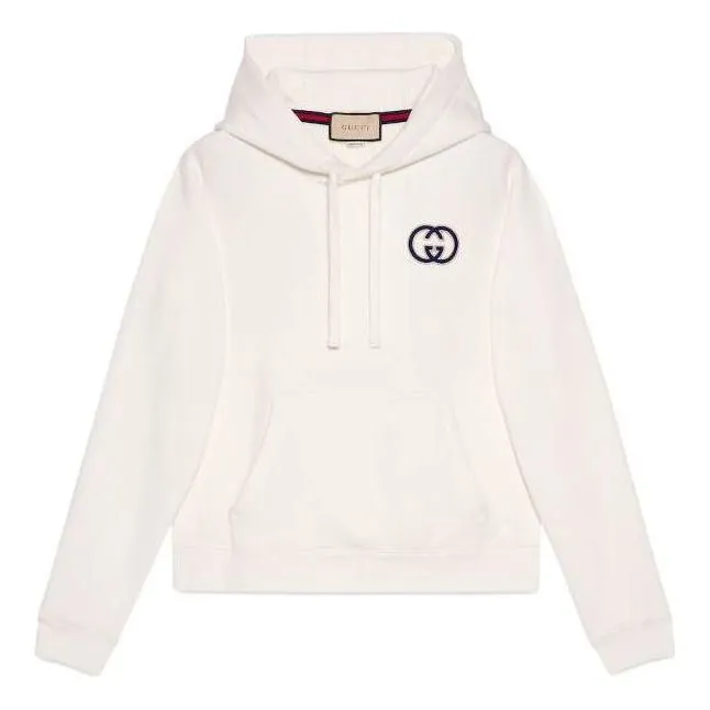 Gucci Cotton Jersey Hooded Sweatshirt 'Off White' 756649-XJFV9-9088 sold by KicksCrew