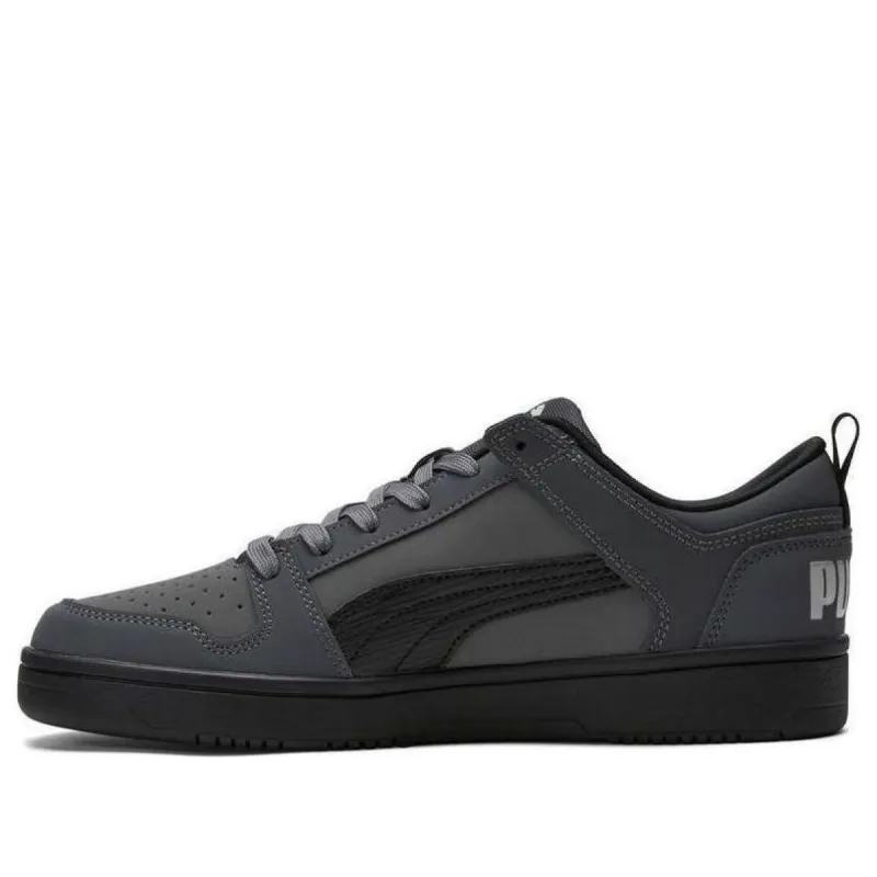 PUMA Rebound Layup Low 'Black Castlerock' 394031-01 sold by KicksCrew