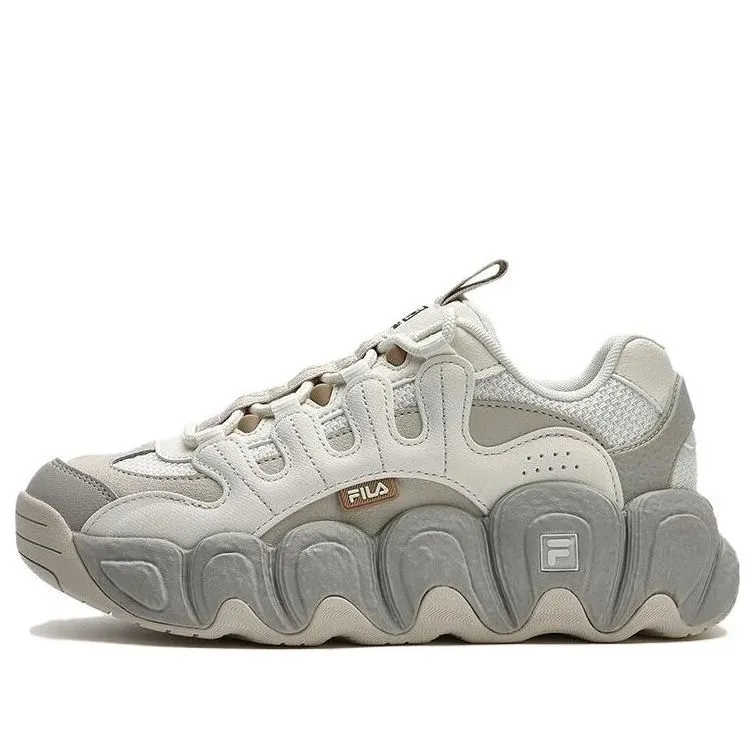 (WMNS) FILA CROISSANT Chunky Sneakers 'Grey White' F12W342103FTO sold by KicksCrew