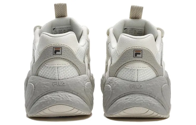 (WMNS) FILA CROISSANT Chunky Sneakers 'Grey White' F12W342103FTO sold by KicksCrew product image thumbnail 3