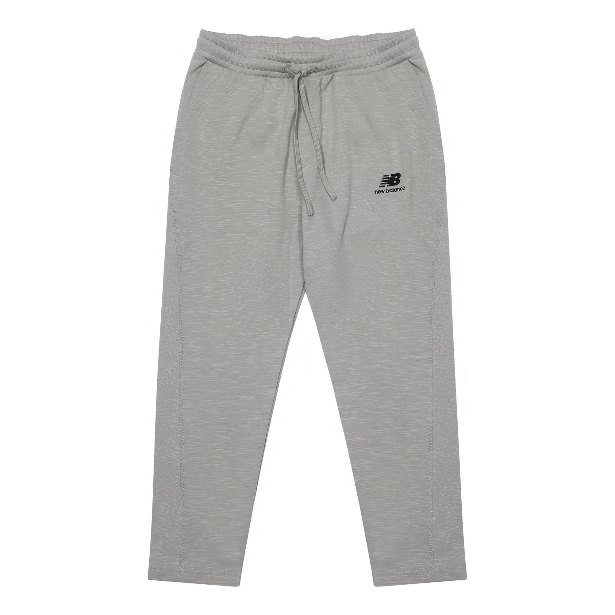 New Balance Essentials Stacked Logo Sweatpants 'Grey' AMP23313-NTP sold by KicksCrew
