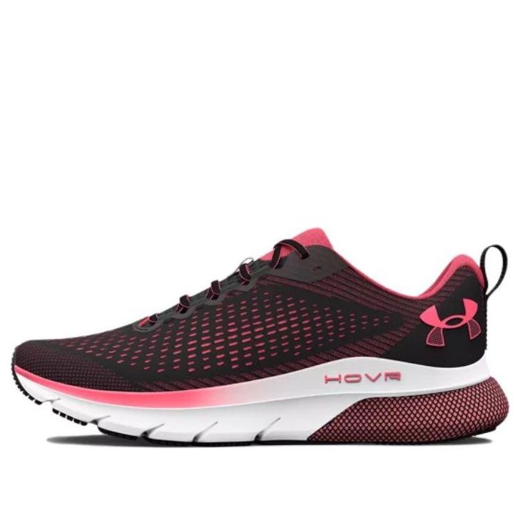 (WMNS) Under Armour HOVR Turbulence 'Black Pink Shock' 3025425-002 sold by KicksCrew