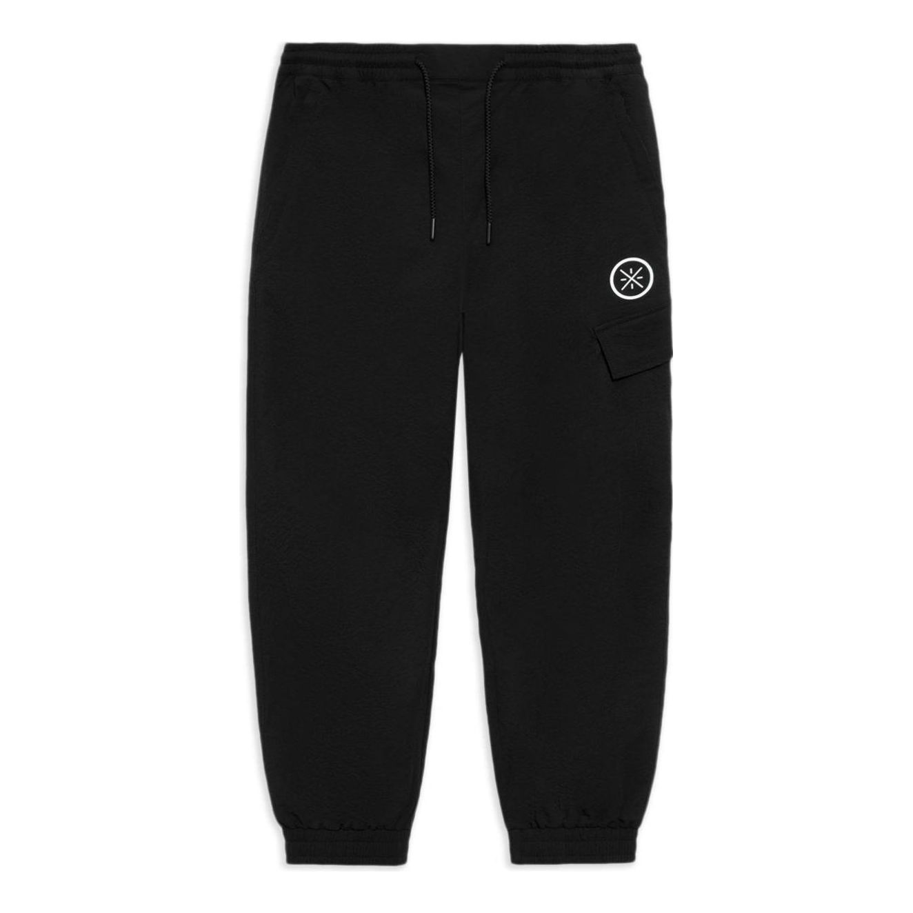 Li-Ning Way Of Wade Logo Ankle Pants 'Black' AKQS301-2 sold by KicksCrew