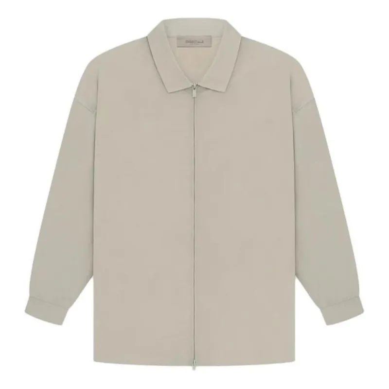 Fear of God Essentials Drop2 SS23 LS Barn Jacket 'Sand' 202BT224194F sold by KicksCrew