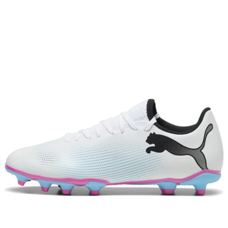Puma Future 7 Play FG/AG 'White Black Pink' 107723-01 sold by KicksCrew