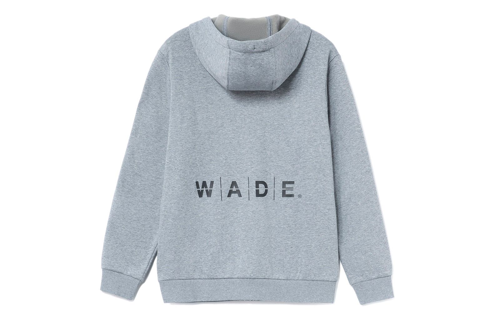 Li-Ning Way Of Wade Graphic Hooded Jacket 'Shark Grey' AWDSH87-2 sold by KicksCrew product image thumbnail 2