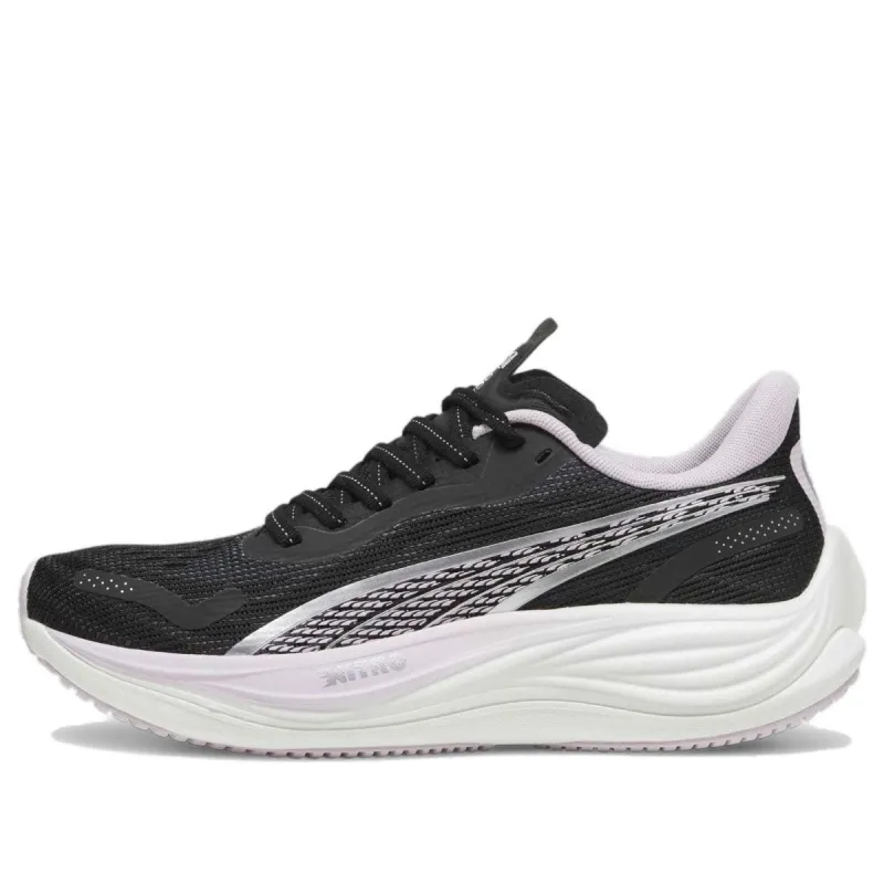 (WMNS) PUMA Velocity Nitro 3 'Black Silver Grape Mist' 377749-02 sold by KicksCrew