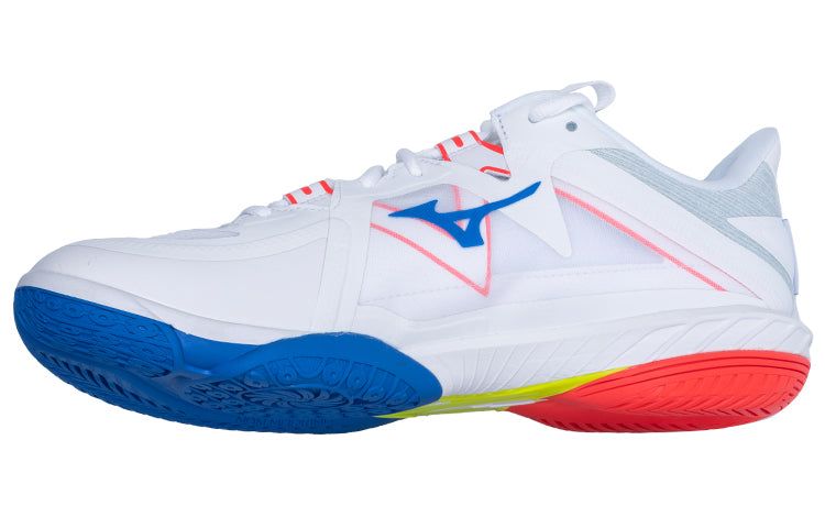 Mizuno Wave Claw Neo 'White Blue Red' 71GA227013 sold by KicksCrew product image thumbnail 5