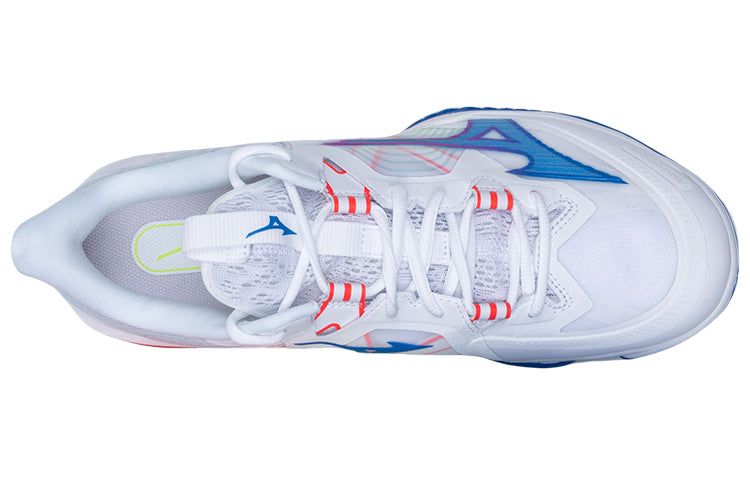 Mizuno Wave Claw Neo 'White Blue Red' 71GA227013 sold by KicksCrew product image thumbnail 3
