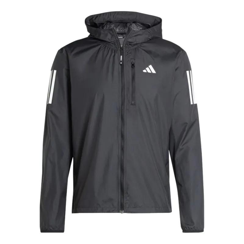 adidas Own the Run Jacket 'Black' IN1483 sold by KicksCrew