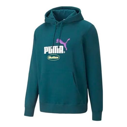 Puma X Butter Good Pullover Hoodie 'Green' 532438-40 sold by KicksCrew