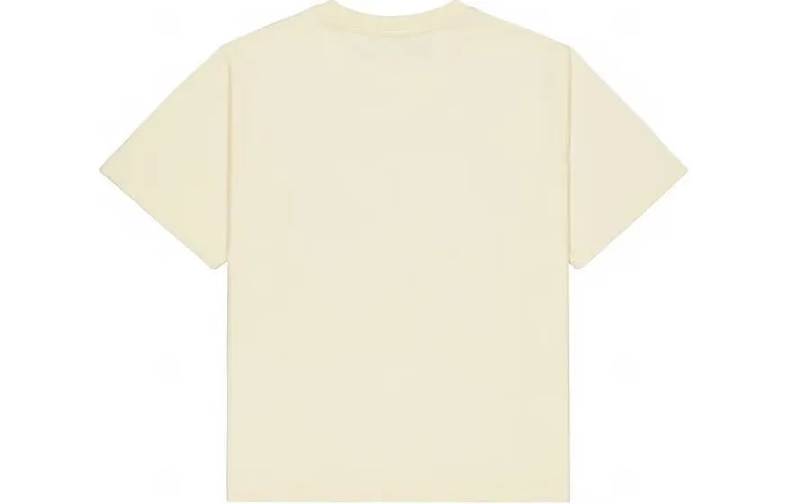 (WMNS) New Balance NBSC Cotton T-shirt 'Beige Blue' AWT42313-CAU sold by KicksCrew product image thumbnail 2