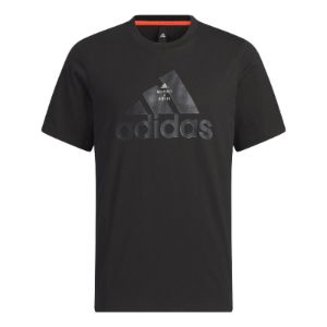 Adidas Tech Logo T-Shirts 'Black' IA8093 sold by KicksCrew