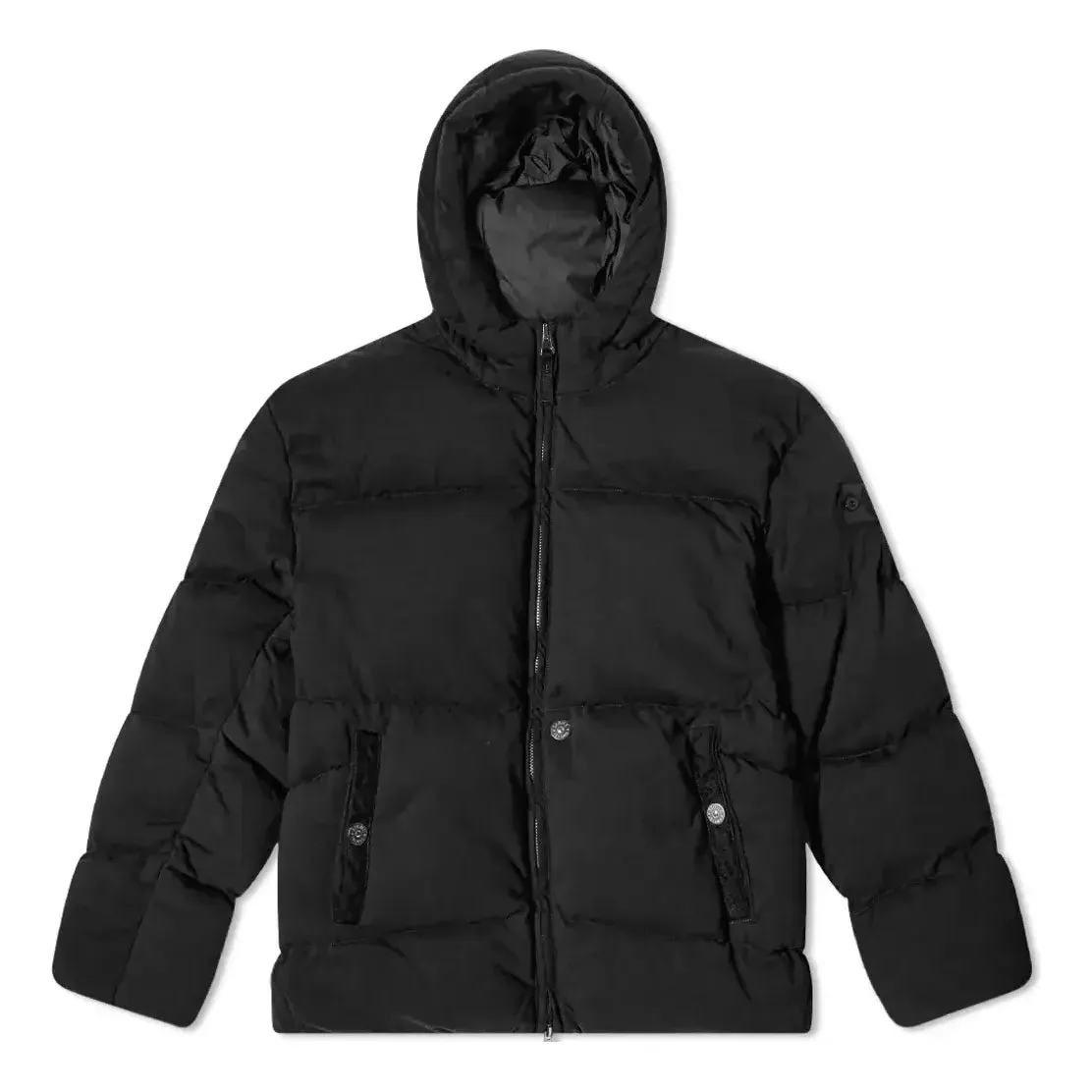 STONE ISLAND Shadow Project High Density R-nylon Down Jacket 'Black' 751940103-V2029 sold by KicksCrew