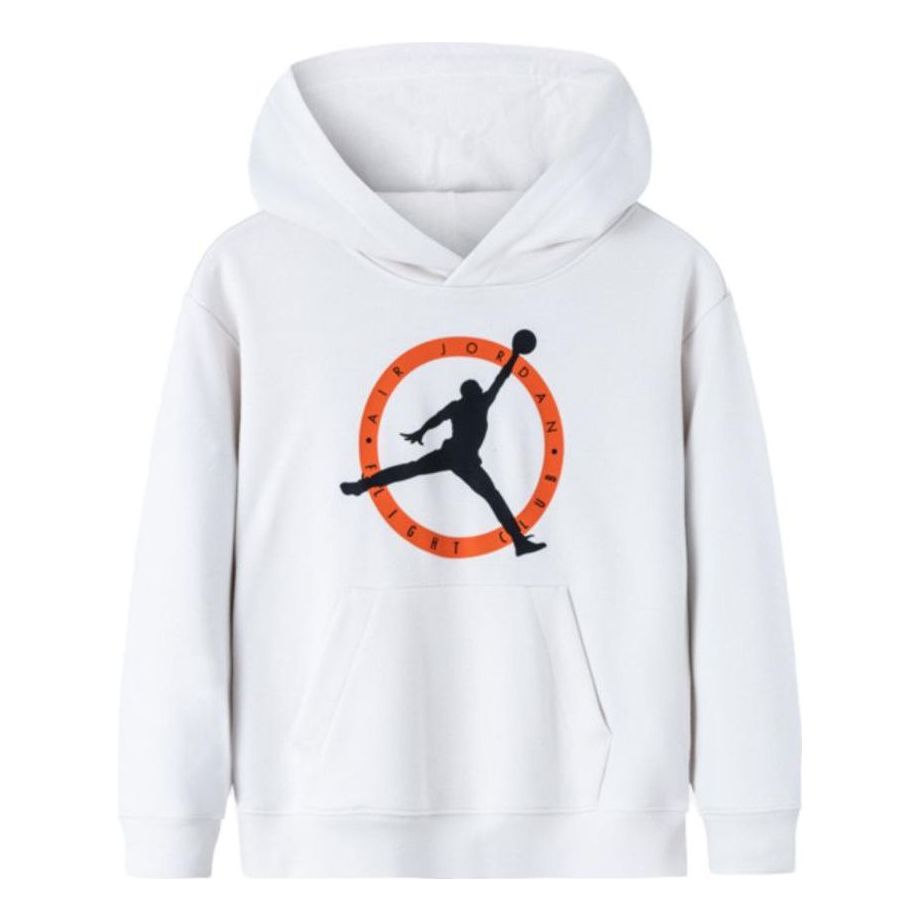 (GS) Air Jordan Official Authentic Velvet Sports Hoodie 'White' FJ5789-030 sold by KicksCrew