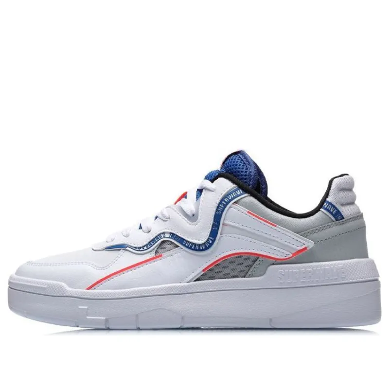 Li-Ning Superwave Lite 'White Blue' AGCR037-4 sold by KicksCrew
