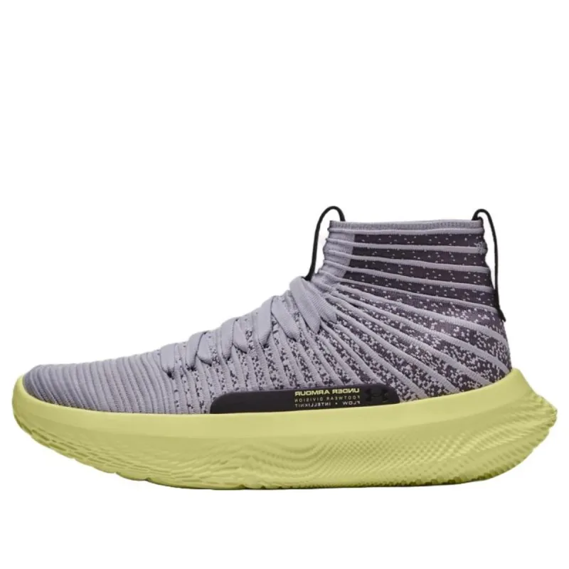 Under Armour Flow FUTR X Elite 'Mod Grey Sonic Yellow' 3024977-100 sold by KicksCrew