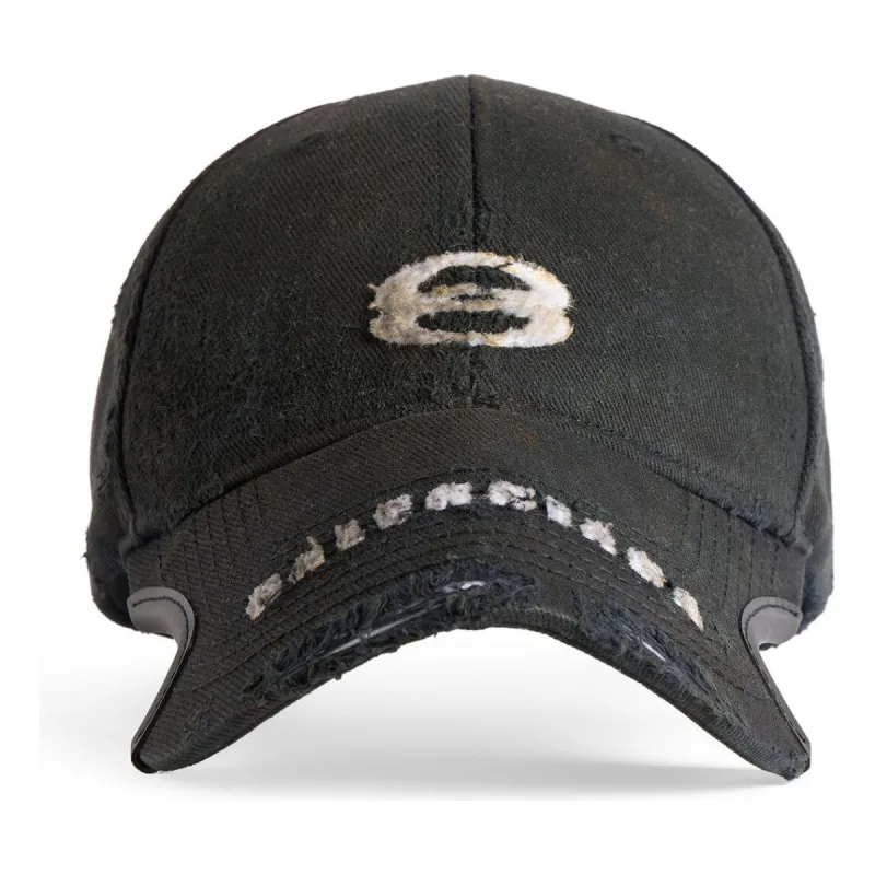 (WMNS) Balenciaga Unity Sports Icon Cap 'Black White' 766864410B21702 sold by KicksCrew