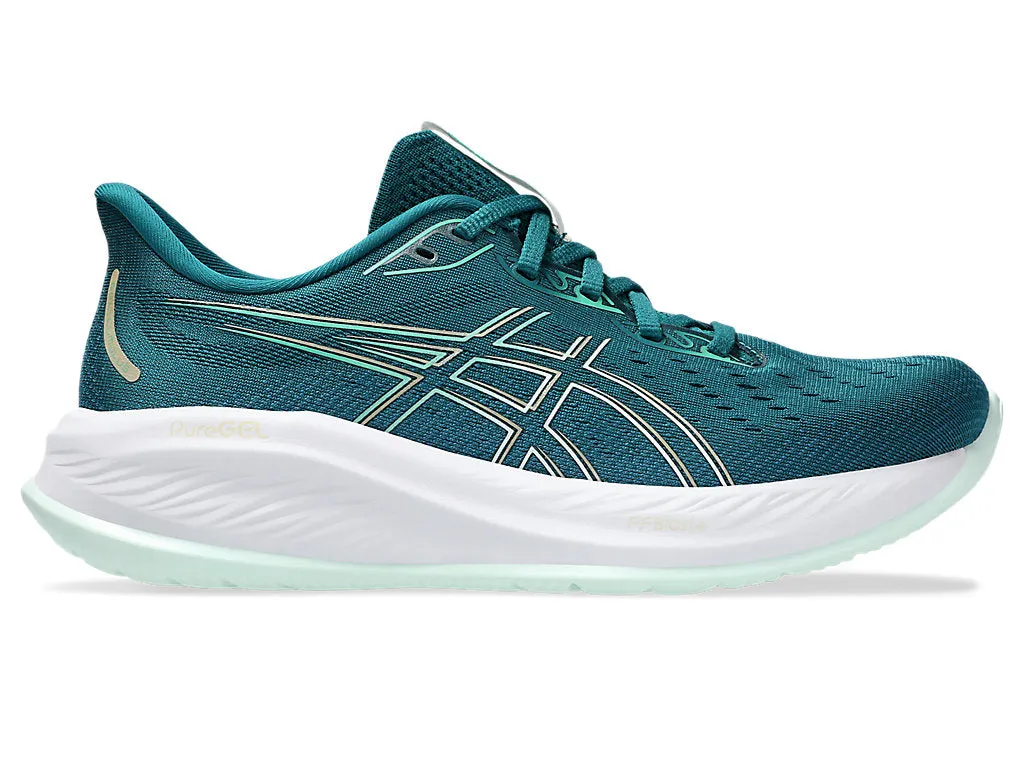 (WMNS) ASICS Gel-Cumulus 26 Wide 'Rich Teal' 1012B600-300 sold by KicksCrew product image thumbnail 2