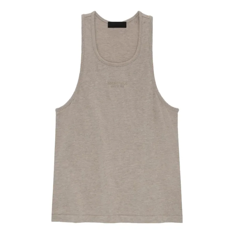 (WMNS) Fear of God Essentials FW23 Tank 'Core Heather' 125BT235224FW sold by KicksCrew