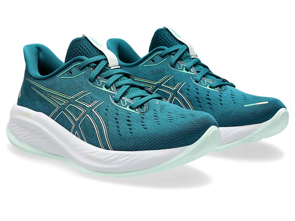 (WMNS) ASICS Gel-Cumulus 26 Wide 'Rich Teal' 1012B600-300 sold by KicksCrew product image thumbnail 3