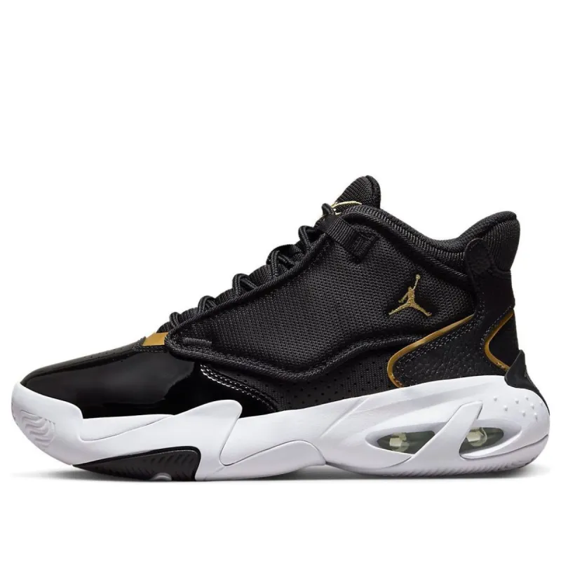 (GS) Air Jordan Max Aura 4 'Black Gold' DQ8404-007 sold by KicksCrew